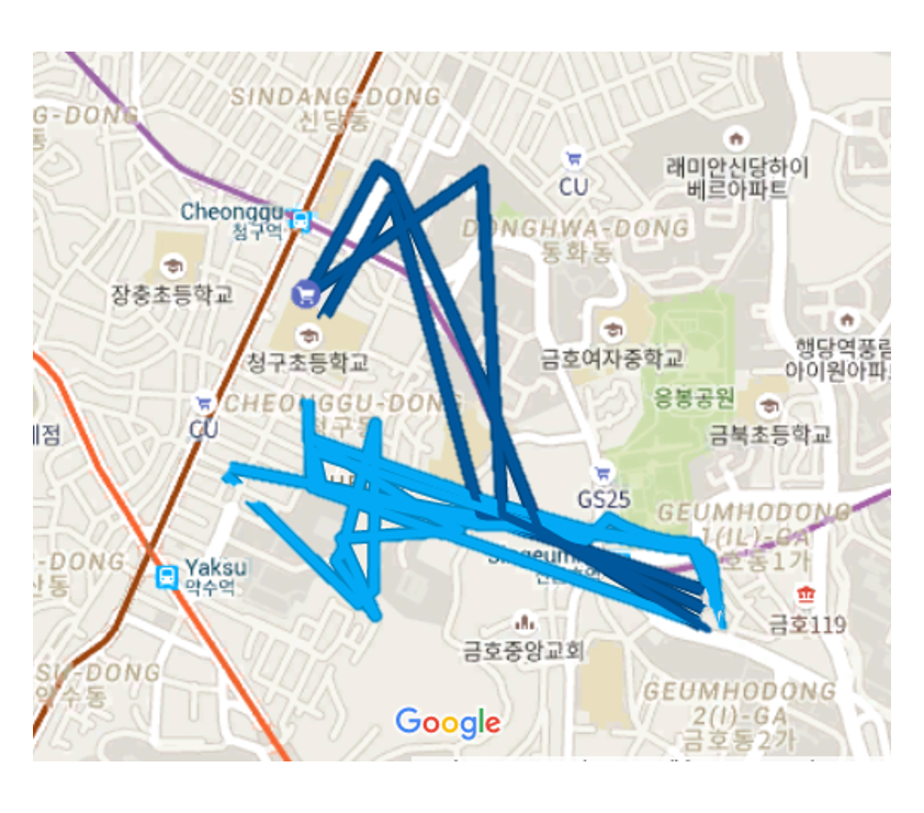 Physically tracking people using their cloud service accounts ...